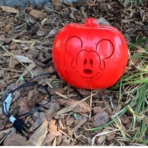 Disney Mickey Mouse glow up pumpkin decoration